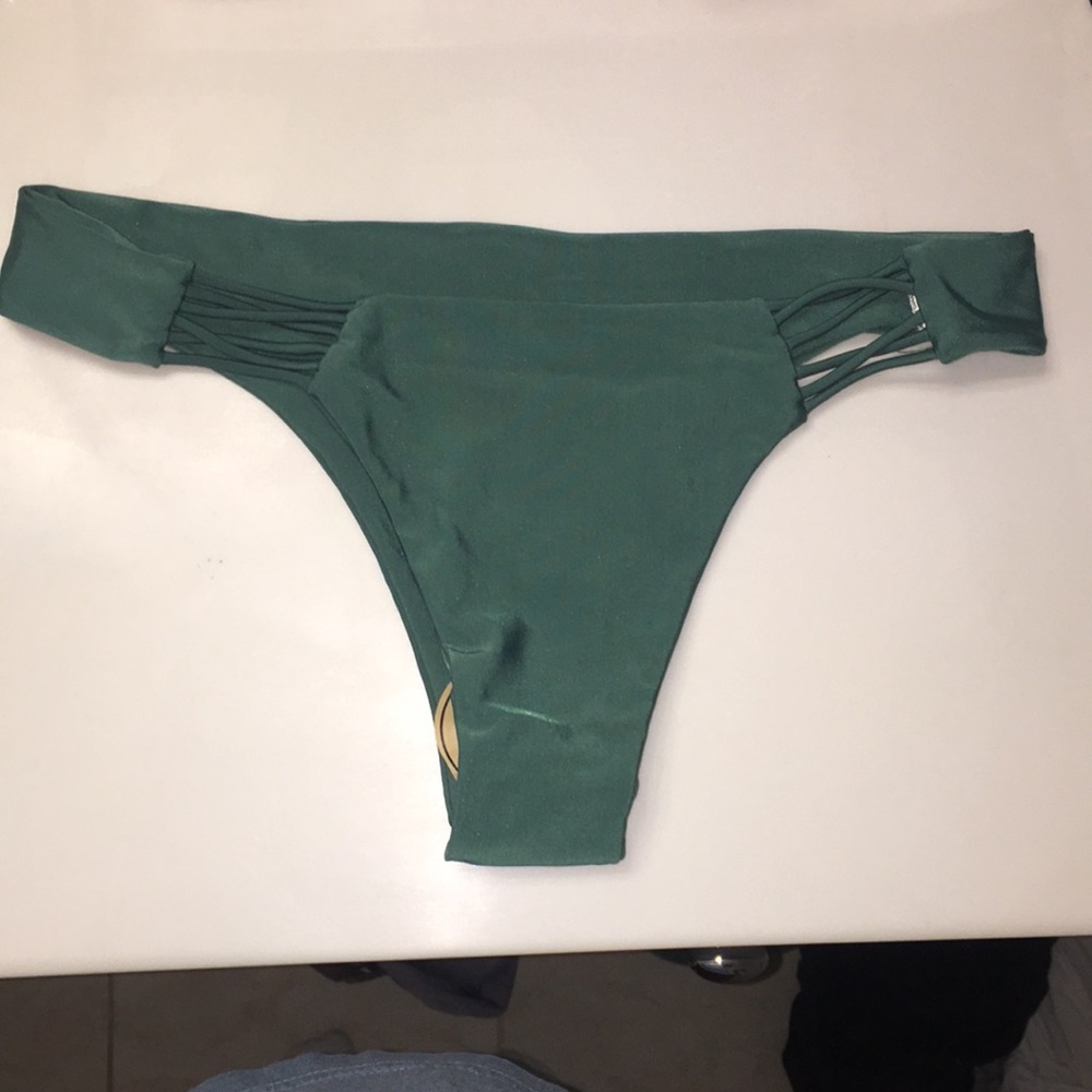 Never Worn Green Bikini Bottoms